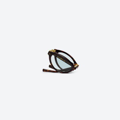 Vintage Orbit Foldable Round Glasses