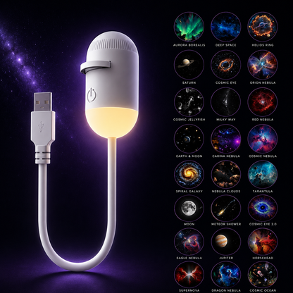 Aurora Galaxy Projection Lamp