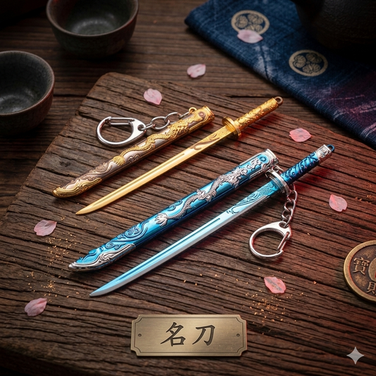 Warrior Spirit Sword Keychain