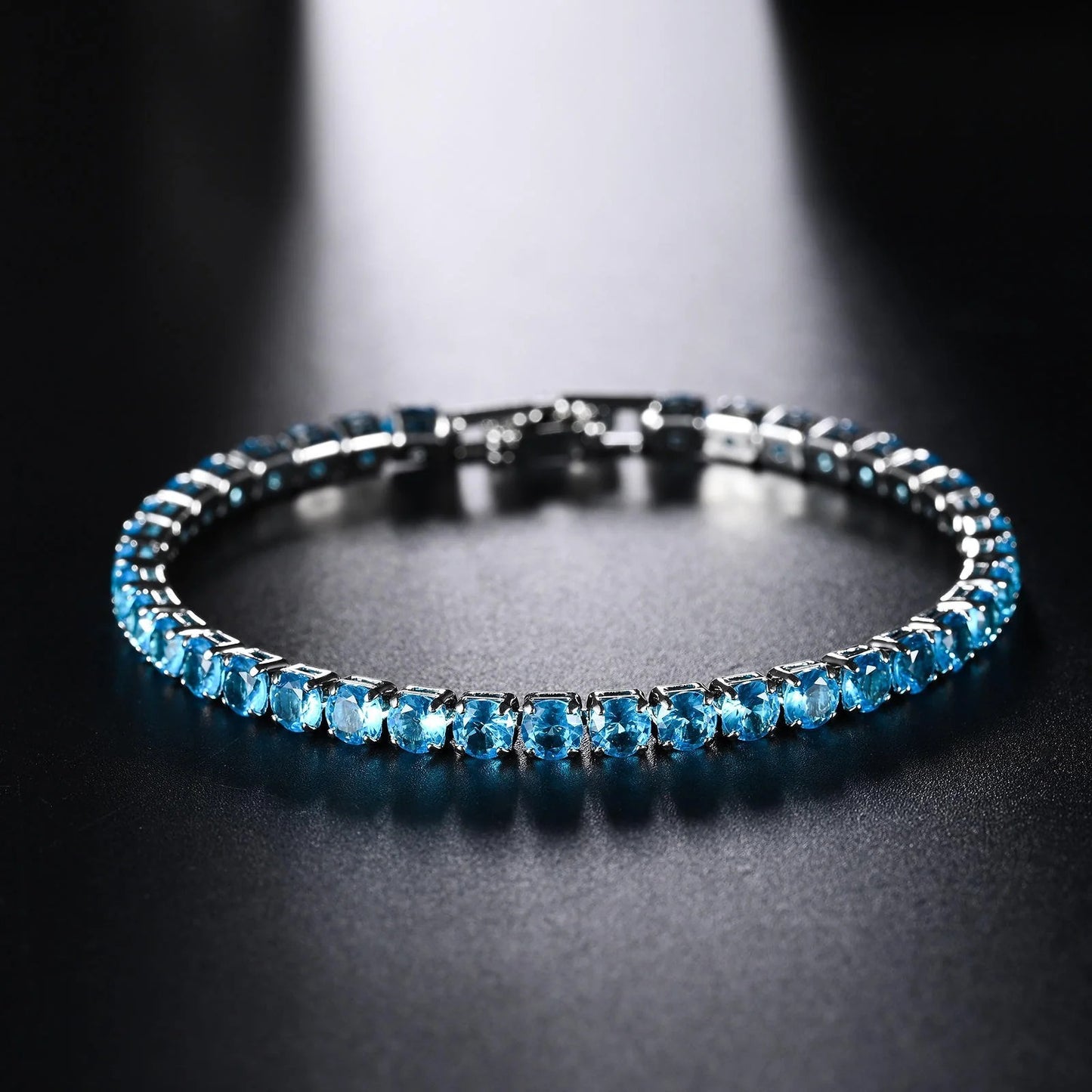 Royal Crystal Blue Bracelet