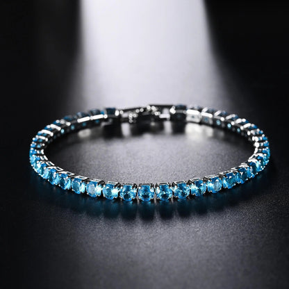 Royal Crystal Blue Bracelet